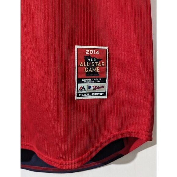 Autographed American League 2014 MLB Yoenis Cespedes All Star Majestic Jersey 46 - Picture 14 of 15